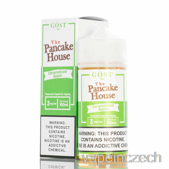 Karamelizované Jablko - Palačinkárna - Gost Vapor - 100 Ml 0mg Vape Pero